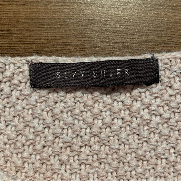 3/$30 - Suzy Shier Pink Sweater Size M - Picture 9 of 15